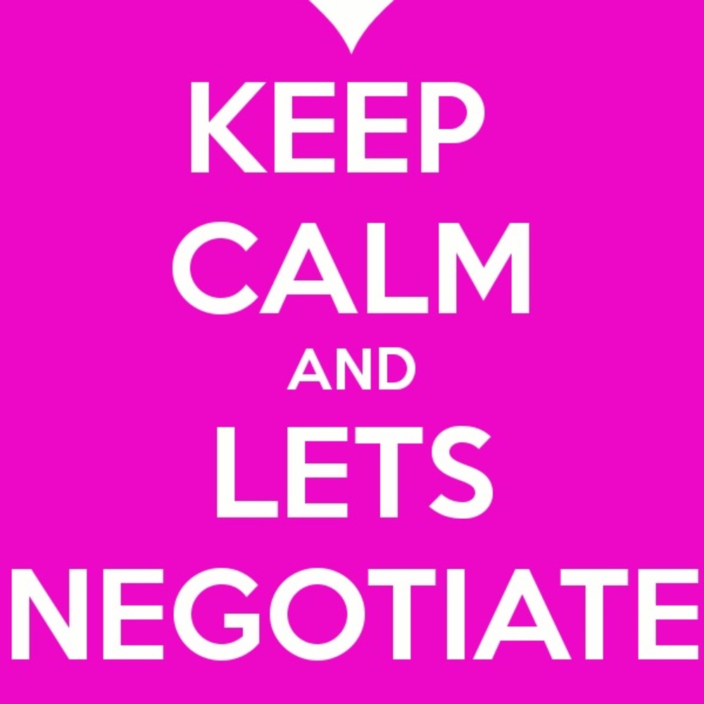 I WILL NEVER DECLINE AN OFFER!!